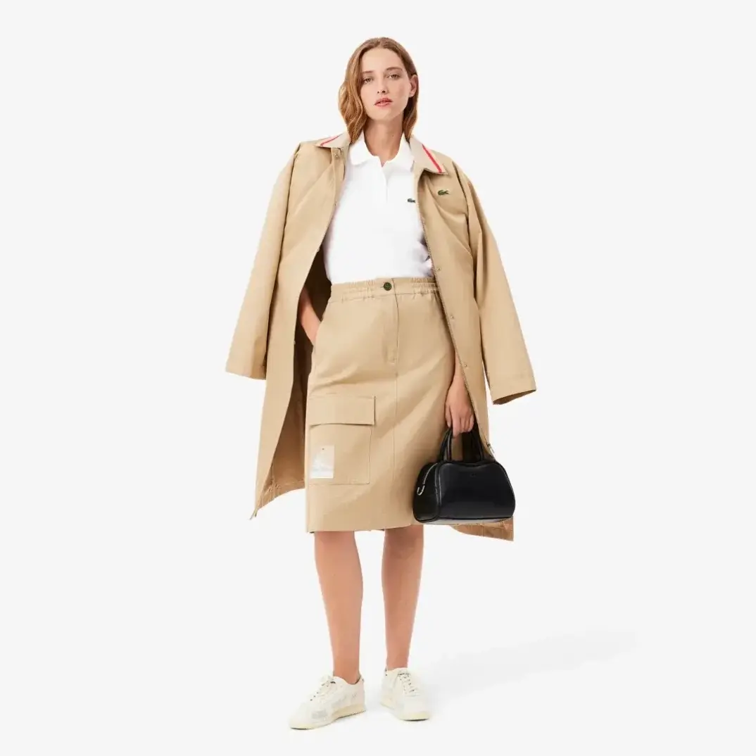 Classic Fit L1212 Kadın Polo Beyaz - 2