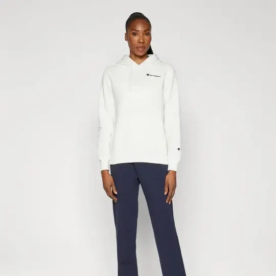 Eco Organic Cotton Kadın Hoodie Beyaz - 2