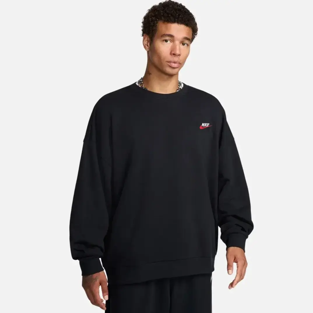 Foundation Club Fleece Sweatshirt Siyah - 1