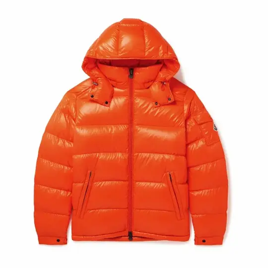 Maya Hooded Short Down Turuncu Mont - 2