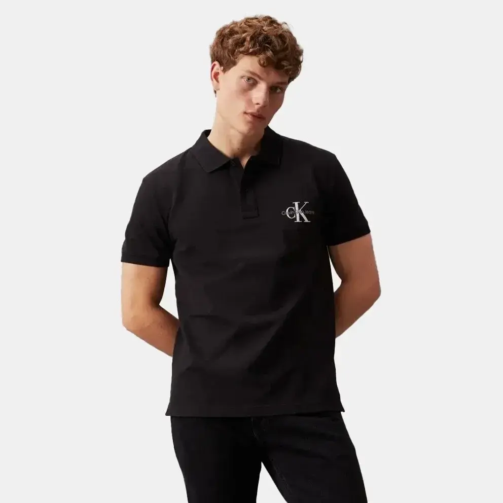 Monologo Polo T-Shirt Siyah - 1