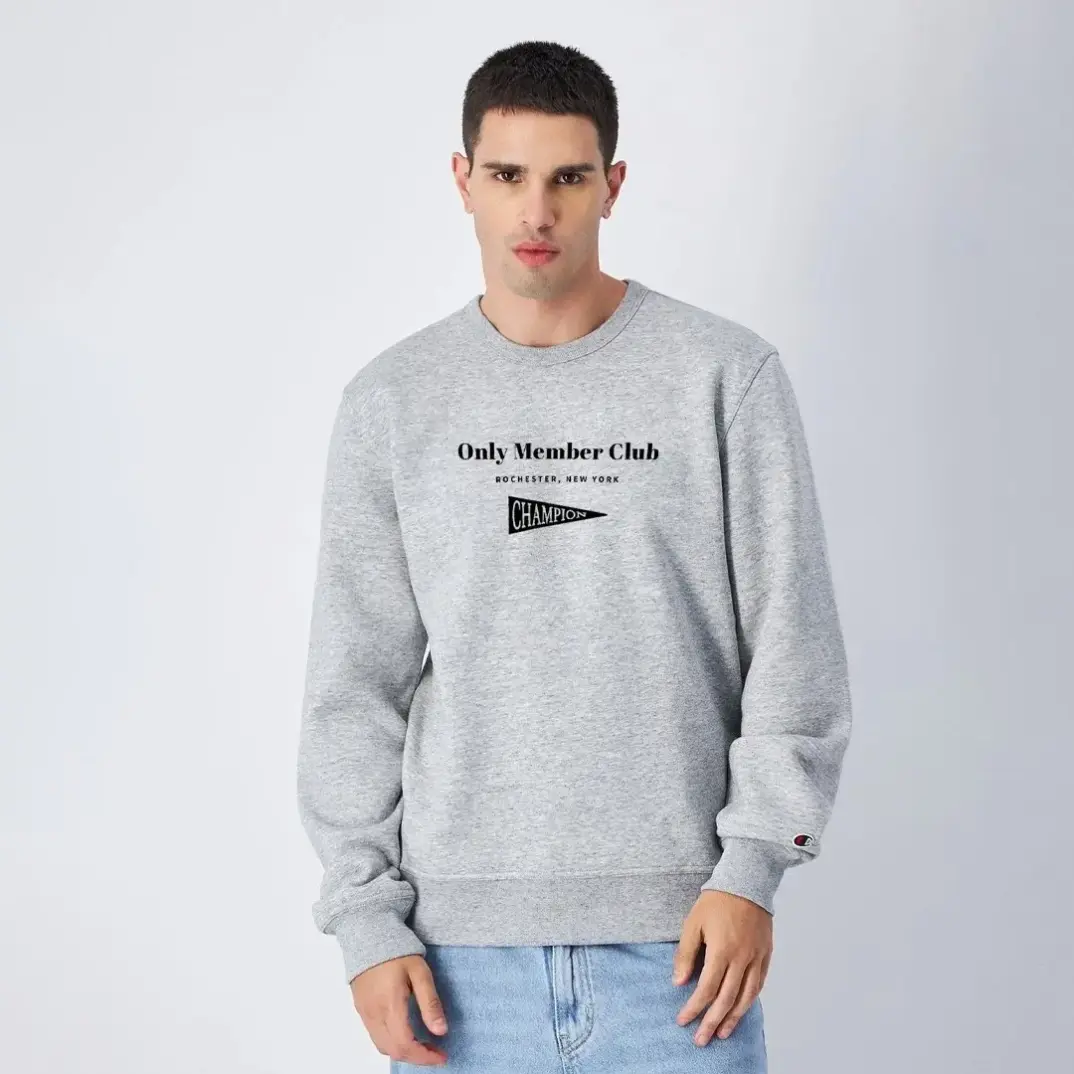 Only Members Club Sweatshirt Gri - 1