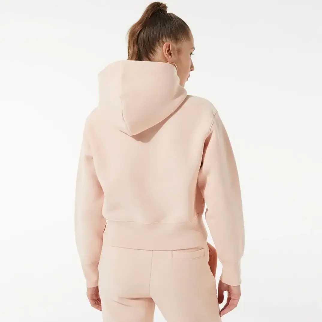 Reverse Weave Kadın Hoodie C Logo Pembe - 2