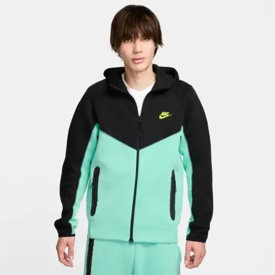 Sportswear Tech Fleece Windrunner Eşofman Üstü GreenBlack 