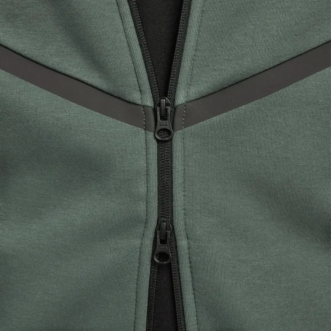 Tech Full-Zip Windrunner Hoodie Basil Green - 3